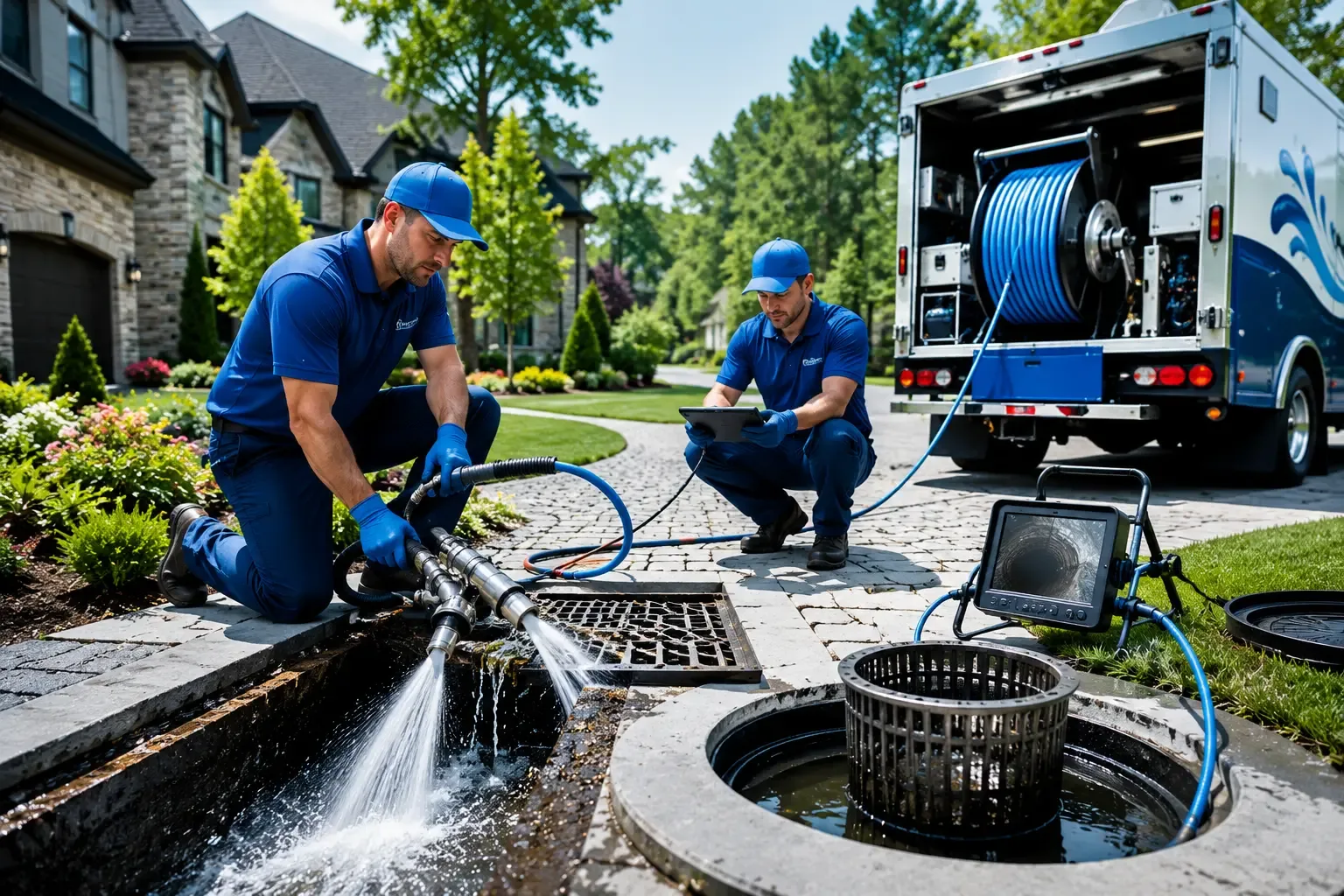 Local outdoor drain cleaning professionals in Pray, MT